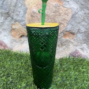 Starbucks x WICKED Emerald City Gold Green Tumbler -NEW - Wizard of Oz 24 OZ Cup